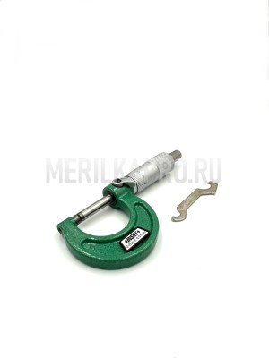 3203-25A Микрометр гладкий для наружных измерений МК 0-25 мм INSIZE