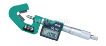 3590-1055A Микрометр цифровой со сменными V-образными пятками влагозащищенный IP65 МКЦ 85-105 мм/3.4-4.2" INSIZE