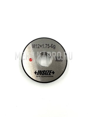 4120-12N Калибр-кольцо резьбовой M12x1.75 6g НЕ, ISO1502