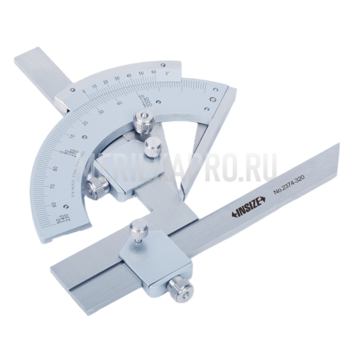 2374-320D Угломер нониусный 0-320°, 2° INSIZE