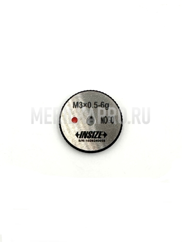 4120-3N Калибр-кольцо резьбовой M3x0.5 6g НЕ, ISO1502