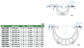 3296-600A Микрометр циферблатный 500-600 мм INSIZE