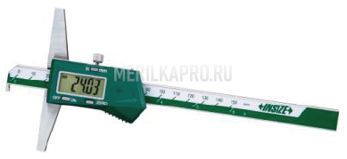1142-1000A Штангенглубиномер цифровой с крюком 0-1000 мм INSIZE