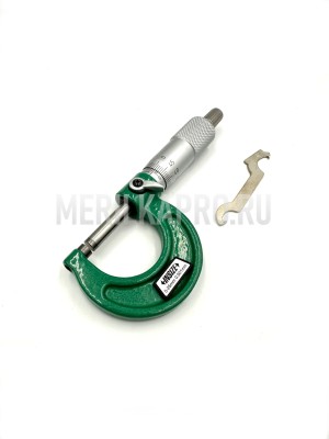 3210-25A Микрометр гладкий для наружных измерений МК 0-25 мм INSIZE