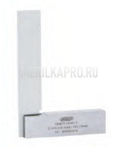4792-75 Угольник с плоским краем 90° и широким основанием 75х50 мм INSIZE