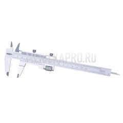 1233-180 Штангенциркуль нониусный с точной подстройкой ШЦ-1 0-180 мм ±0.03 мм INSIZE