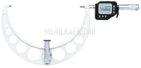 3351-175WL Микрометр цифровой с невращающимся шпинделем влагозащищенный IP65 МКЦ 150-175 мм/6-7" INSIZE