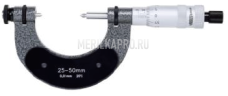 3680-125 Микрометр резьбовой для измерения резьбы МВМ 100-125 мм INSIZE plus