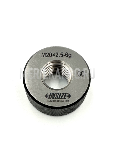 4120-20 Калибр-кольцо резьбовой M20x2.5 6g ПР, ISO1502