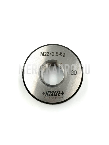 4120-22 Калибр-кольцо резьбовой M22x2.5 6g ПР, ISO1502