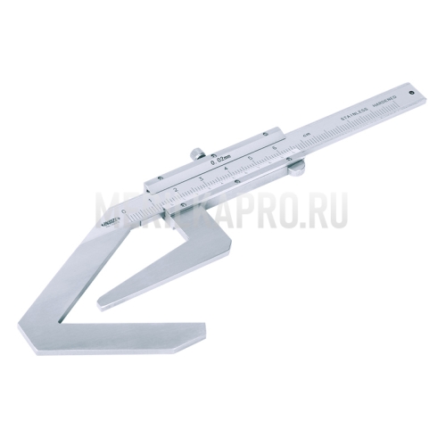 1229-55 Штангенциркуль нониусный V-образный ШЦ-1 50-200 мм ±0.06 мм INSIZE