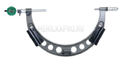 3680-8001 Микрометр резьбовой для измерения резьбы МВМ 700-800 мм INSIZE plus