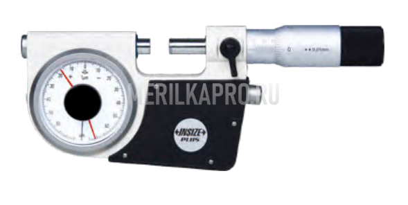 3333-502 Микрометр циферблатный 25-50 мм INSIZE plus