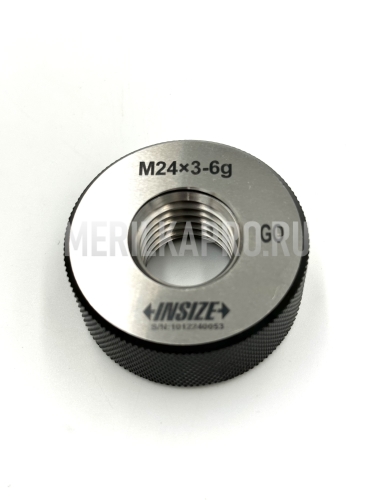 4120-24 Калибр-кольцо резьбовой M24x3 6g ПР, ISO1502