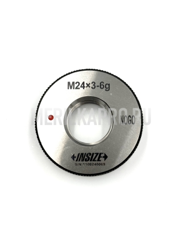 4120-24N Калибр-кольцо резьбовой M24x3 6g НЕ, ISO1502