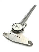 1311-200A Штангенциркуль циферблатный ШЦК-1 0-200 мм ±0.03 мм INSIZE