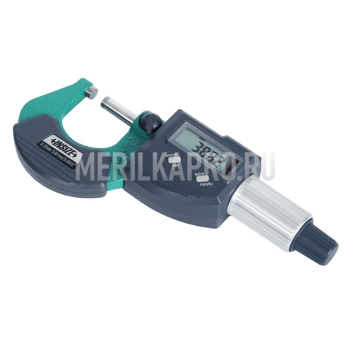 3102-25 Микрометр цифровой для наружных измерений МКЦ 0-25 мм/0-1" INSIZE