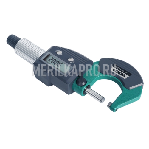 3102-50 Микрометр цифровой для наружных измерений МКЦ 25-50 мм/1-2" INSIZE