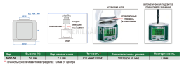 6557-50 Установщик нуля цифровой 50 мм INSIZE