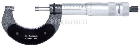 3682-550 Микрометр гладкий для наружных измерений легкий МК 500-550 мм INSIZE plus