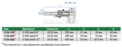 1130-300 Штангенциркуль цифровой для левшей ШЦЦ-1 0-300 мм ±0.03 мм INSIZE
