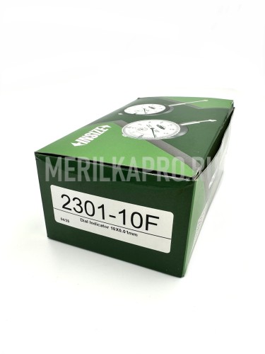 2301-10F Индикатор часового типа 10 мм 17 мкм без ушка INSIZE