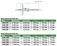 1240-300 Штангенглубиномер нониусный 0-300 мм INSIZE