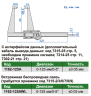 1162-125A Штангенциркуль цифровой для измерения тормозных дисков ШЦЦ-1 0-125 мм ±0.05 мм INSIZE