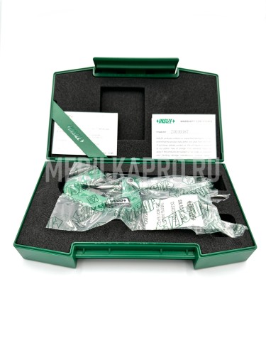 3290-153A Микрометр специальный со сменными V-образными пятками 1-15 мм INSIZE