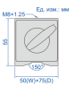 6212-100 Магнитное основание 100 кгс INSIZE