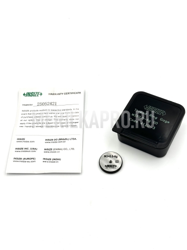 4120-3 Калибр-кольцо резьбовой M3x0.5 6g ПР, ISO1502