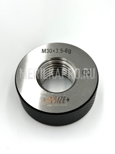 4120-30 Калибр-кольцо резьбовой M30x3.5 6g ПР, ISO1502
