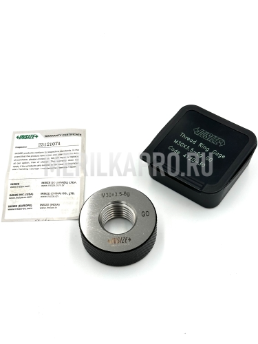 4120-30 Калибр-кольцо резьбовой M30x3.5 6g ПР, ISO1502