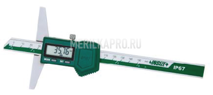 1149-300 Штангенглубиномер цифровой IP 67 0-300 мм INSIZE