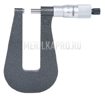 3653-100A Микрометр листовой для измерения листового металла МЛ 50-100 мм INSIZE plus