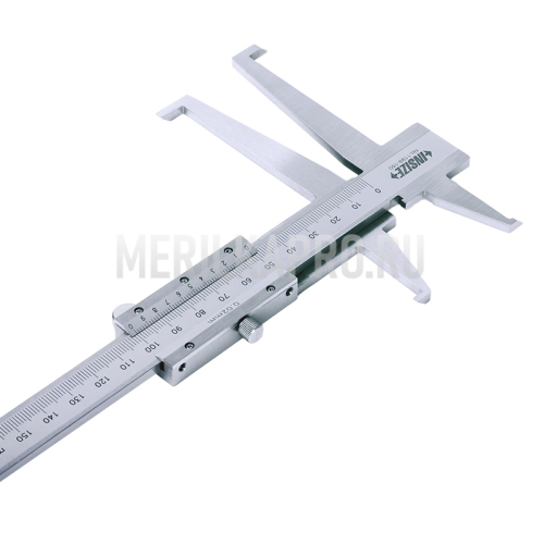 1199-150 Штангенциркуль нониусный для измерения внутренних канавок ШЦ-1 9-150 мм ±0.04 мм INSIZE